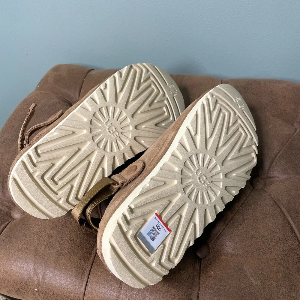 Women’s UGG Suede Slip-On Shoes - Picture 2 of 3